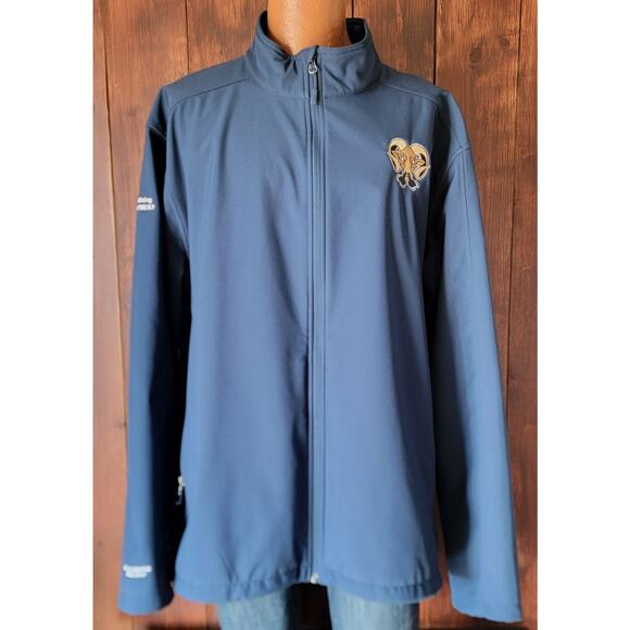 Men 4XL Michelin US9 Ardmore OK Port Authority Jacket Blue Mr. Bibb Logo Unique - Picture 3 of 14